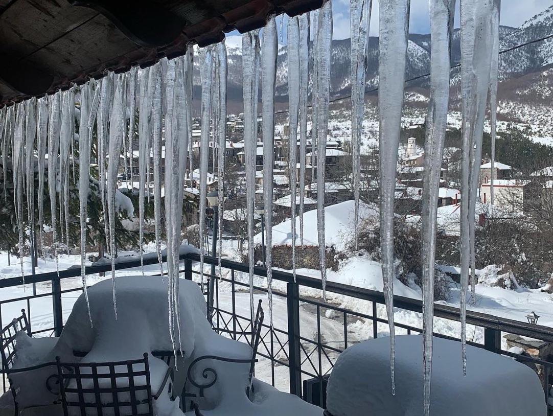 Chalet Asteras Tou Vorra Agios Athanasios  Esterno foto