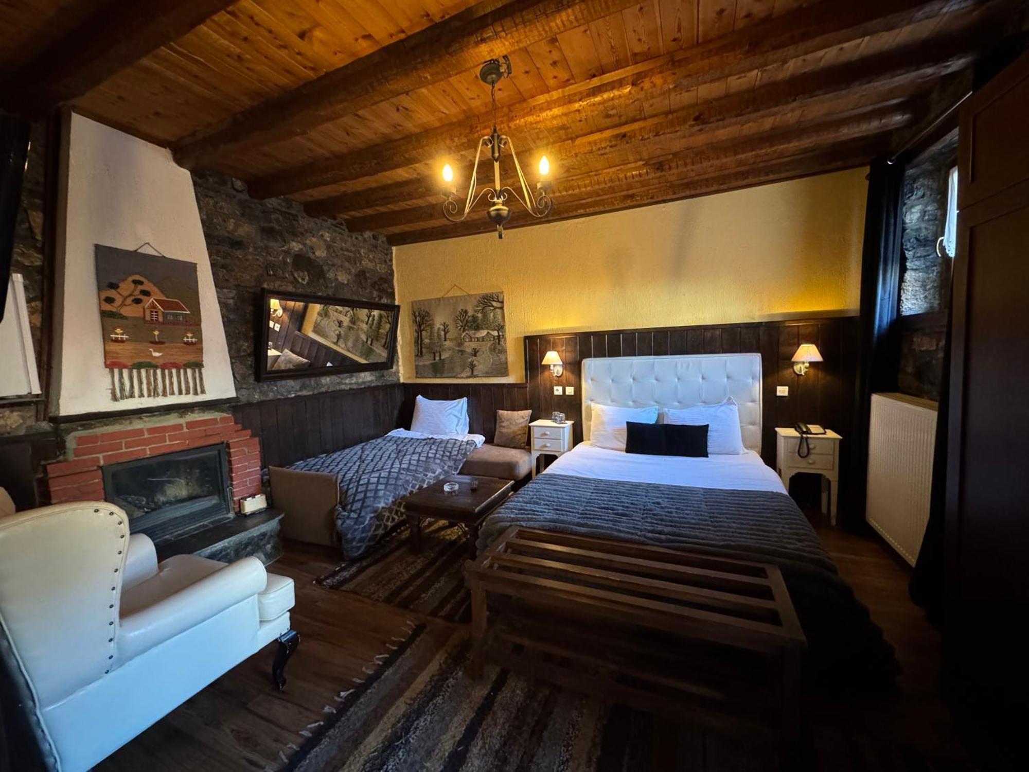 Chalet Asteras Tou Vorra Agios Athanasios  Esterno foto